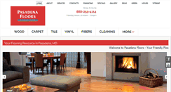 Desktop Screenshot of pasadenafloors.com