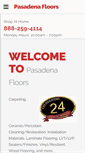 Mobile Screenshot of pasadenafloors.com